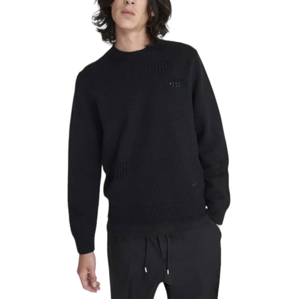 The Kooples Cut Out Detail Sweater Mens Size XL Wool Blend NWOT $265